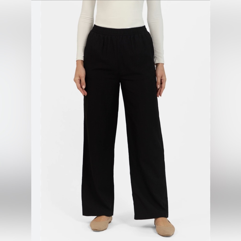 Fleece short Wide-Leg Pants - Picture 1 of 4